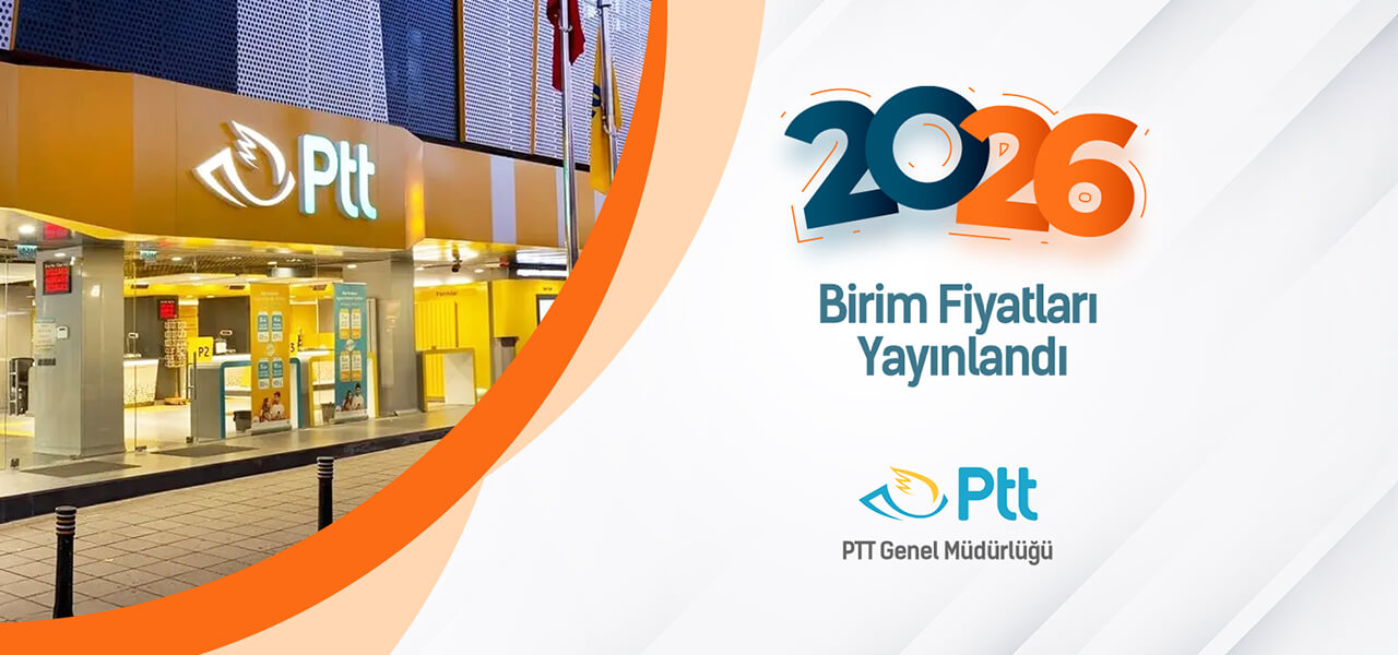PTT 2026 Birim Fiyatları Yayınlandı ve AMP' de kullanıma hazır!
