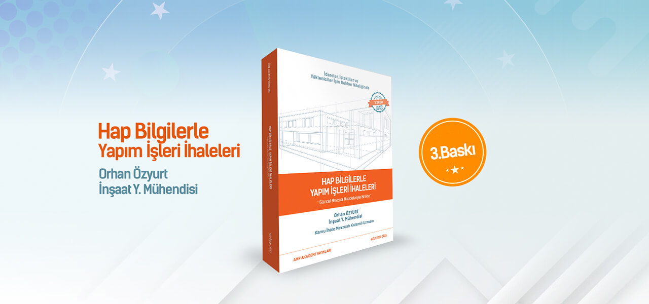 Hap Bilgilerle Yapım İşleri İhaleleri 3. Baskı!