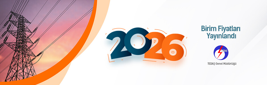 TEDAŞ 2026 Birim Fiyatları Yayınlandı