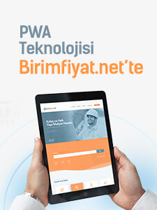 Birimfiyat.net' i Mobil Cihazlarda Uygulama Gibi Kullanın